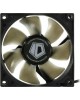 ID-COOLING Вентилятор для корпуса NO-8025-SD (80mm, 2000rpm, 25.5 CFM, 21.0 дБ, 3-pin, black/grey) (NO-8025-SD)