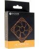 ID-COOLING Вентилятор для корпуса NO-8025-SD (80mm, 2000rpm, 25.5 CFM, 21.0 дБ, 3-pin, black/grey) (NO-8025-SD)