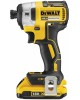 DEWALT Ударный шуруповерт DCF887D2-QW, 2Ач, с двумя аккумуляторами