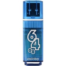 USB флеш SMARTBUY (SB64GBGS-B) 64GB GLOSSY SERIES BLUE