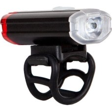 Аксессуары для велосипедов STG Фонарь передний FL1612 200lm 800 mAH Свет спереди и сзади, крепление на шлем/руль. Х103268 147323