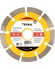 Диск алмазный KRANZ (KR-90-0100) Диск алмазный отрезной сегментный 115x22,2x2x10мм