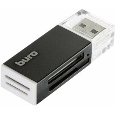 BURO Картридер внешний BU-CR-3104, черный