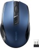 UGREEN Мышка компьютерная беспроводная MU006 (15064) Ergonomic Wireless Mouse 2.4G 4000DPI Silence Design. Цвет: синий