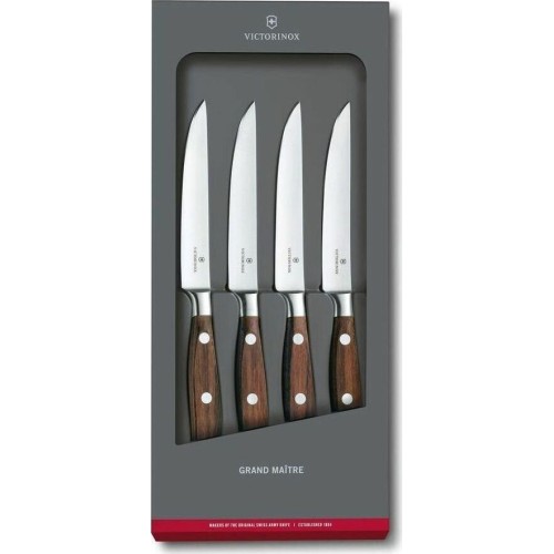 посуда VICTORINOX Набор кухонных ножей Grand Maitre Steak 7.7240.4