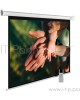CACTUS Экран MotoExpert CS-PSME-280x280-WT, 280х280 см, 1:1, настенно-потолочный белый