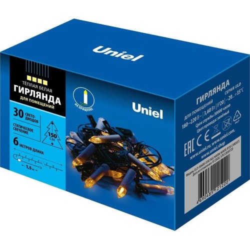 Для помещений UNIEL (UL-00005469) ULD-S0600-030/SGA WARM WHITE IP20 CANDLES Для помещений UNIEL (UL-00005469) ULD-S0600-030/SGA WARM WHITE IP20 CANDLES