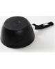 Ковш МЕЧТА 81802 Гранит black 1.2л с несъемной ручкой и стекл. Крышкой