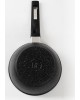 Ковш МЕЧТА 81802 Гранит black 1.2л с несъемной ручкой и стекл. Крышкой