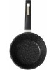Ковш МЕЧТА 81802 Гранит black 1.2л с несъемной ручкой и стекл. Крышкой