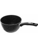 Ковш МЕЧТА 81802 Гранит black 1.2л с несъемной ручкой и стекл. Крышкой