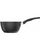 Ковш МЕЧТА 81802 Гранит black 1.2л с несъемной ручкой и стекл. Крышкой