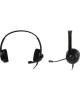 A4TECH Гарнитура Fstyler FH100U, для компьютера, накладные, проводные, черный [fh100u (stone black)]
