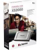 KINGSTON Внешний диск SSD XS2000, 2ТБ, серый [sxs2000/2000g]