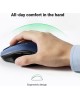 UGREEN Мышка компьютерная беспроводная MU006 (15064) Ergonomic Wireless Mouse 2.4G 4000DPI Silence Design. Цвет: синий