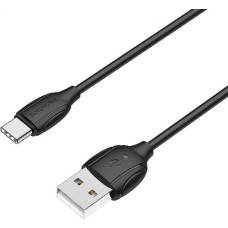Кабель BOROFONE (6931474701794) BX19 USB-Type-C 2.4A 1M - черный