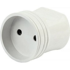 розетка SMARTBUY (SBE-10-S02-w) Штепсельное гнездо без заземления белое 10А 250В