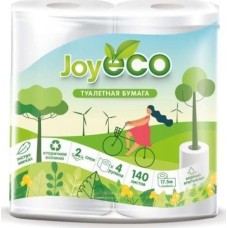 Бумага туалетная АРТПЛАСТ (СГТ59520) 2 сл х 4 рул - JOYeco Белая