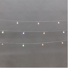 Гирлянда NEON-NIGHT (304-021) Гирлянда светодиодная Шарики 5м, 20LED, IP20, прозрачный провод, свечение мульти (RG/RB), мигание, 230В
