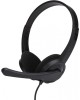 OKLICK Наушники с микрофоном Оклик HS-M600 черный 1.8м накладные оголовье (1900372)