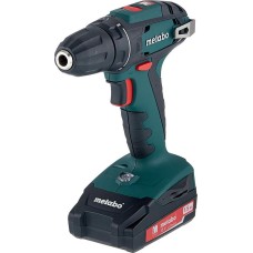 METABO Дрель-шуруповерт BS 18, 1.5Ач, с двумя аккумуляторами [602207550]