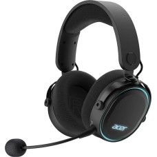 ACER Гарнитура OHR303, для компьютера/мобильных устройств, мониторные, Bluetooth/радио/3,5 мм, черный [zl.hdsee.009]