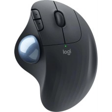 LOGITECH Трекбол беспроводная Ergo M575, Bluetooth/Радио, оптическая, USB, 2000dpi, графитовый [910-005873]