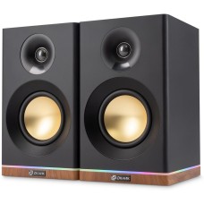 акустика OKLICK Колонки Оклик OK-605A 2.0 черный 60Вт BT