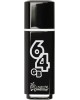 USB флеш SMARTBUY (SB64GBGS-K) 64GB GLOSSY SERIES BLACK