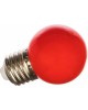 Лампа декоративная светодиодная VOLPE (UL-00005646) LED-G45-1W/RED/E27/FR/С