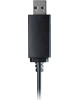 A4TECH HU-10 черный 2м накладные USB оголовье (HU-10/USB/BLACK)