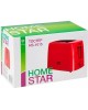 Тостер HOMESTAR HS-1015, цвет: красный (106192)