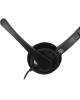 OKLICK Наушники с микрофоном Оклик HS-M600 черный 1.8м накладные оголовье (1900372)