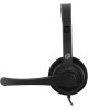 OKLICK Наушники с микрофоном Оклик HS-M600 черный 1.8м накладные оголовье (1900372)