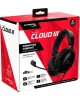 HYPERX Гарнитура игровая Cloud III, для компьютера и игровых консолей, мониторные, радио, черный / красный [77z46aa]