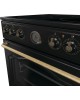 GORENJE Электрическая плита GECS6B71CLB, стеклокерамика, инфракрасная, без крышки, черный