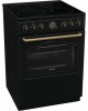 GORENJE Электрическая плита GECS6B71CLB, стеклокерамика, инфракрасная, без крышки, черный