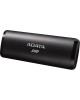 A-DATA Внешний диск SSD SE760, 2ТБ, черный [ase760-2tu32g2-cbk]