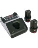 BOSCH Батарея аккумуляторная GBA, 12В, 2Ач, Li-Ion, ЗУ в комплекте [1600a019r8]