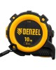 DENZEL Рулетка строительная 31525, 10м x 32мм, с автостопом, с магнитным зацепом
