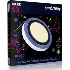 Светильник SMARTBUY (SBL1-DLB-13-3K-B) 13w/3000K+B