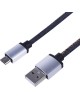Дата-кабель REXANT (18-4242) USB кабель microUSB, шнур в джинсовой оплетке REXANT