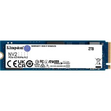 KINGSTON SSD накопитель NV2 SNV2S/2000G 2ТБ, M.2 2280, PCIe 4.0 x4, NVMe, M.2