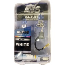 AVS Газонаполненные лампы ALFAS Maximum Intensity 4300К H3 24V 85W, комплект 2+2 (W5W) шт