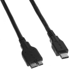 кабель BURO Кабель USB Type-C (m) micro USB 3.0 B (m) 0.5м (BU-TYPEC-MICROUSB3.0-0.5M)