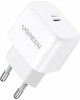 UGREEN Зарядное устройство CD241 (10220) Mini USB-C 20W PD Fast Charger. Цвет: белый