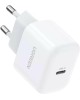 UGREEN Зарядное устройство CD241 (10220) Mini USB-C 20W PD Fast Charger. Цвет: белый