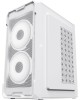 OKLICK Корпус mATX OCC-MN302F, Mini-Tower, без БП, белый