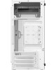 OKLICK Корпус mATX OCC-MN302F, Mini-Tower, без БП, белый