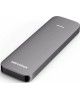 HIKVISION Внешний диск SSD HS-ESSD-P1000GWD 1000G GREY, 1ТБ, серый